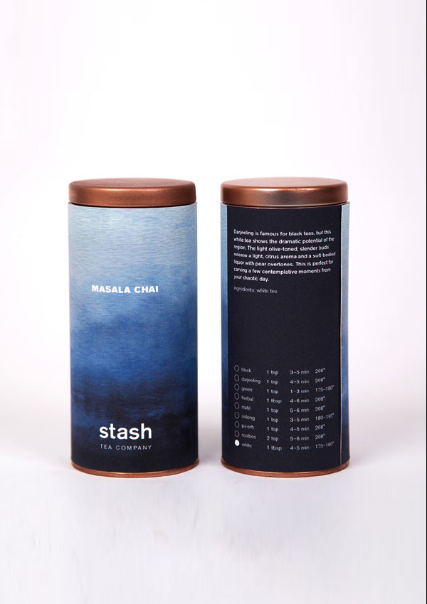 Stash茶叶包装设计欣赏