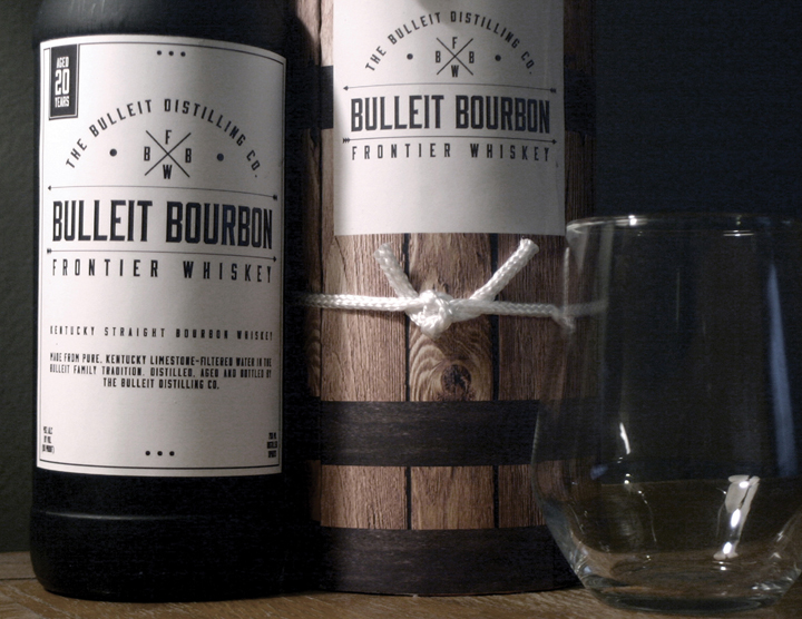 Bulleit威士忌包装设计
